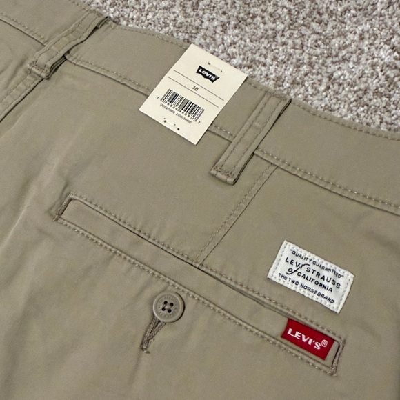 Levi's Men's Khaki XX Chino Shorts Stretch 38W - Picture 4 of 6